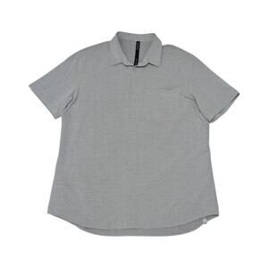 lululemon athletica Gray Casual Button Down Shirt